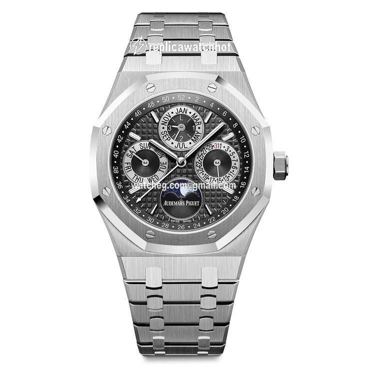 Audemars Piguet Royal Oak Perpetual Calendar Mens watch Unisex Automatic Platinum 26597PT.OO.1220PT.01
