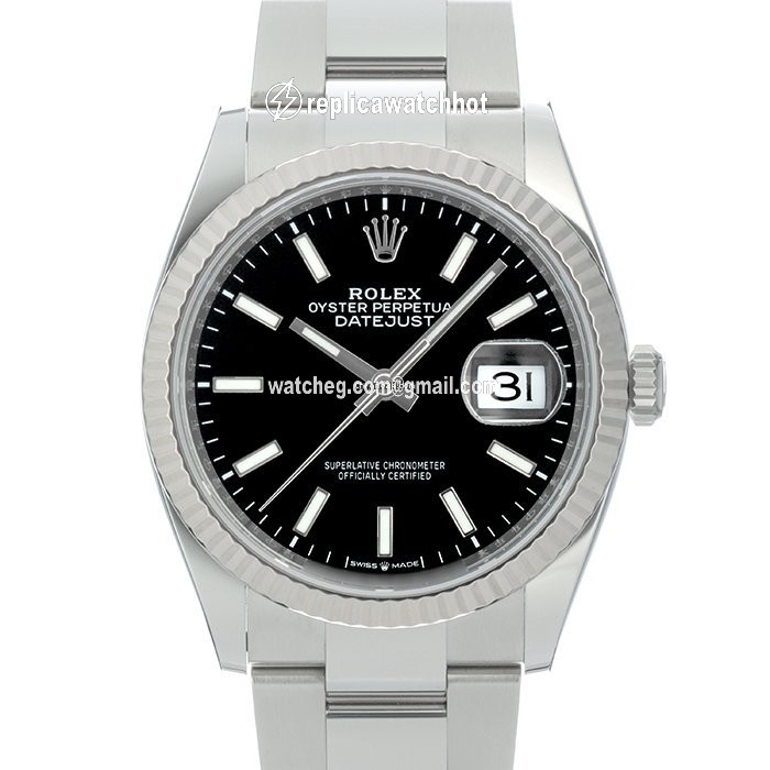 Rolex Datejust 36 Gold Steel Automatic 36 126234