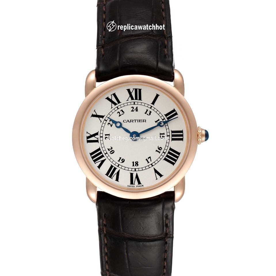 Cartier Ronde Louis Cartier Womens watch Quartz Rose gold W6800151