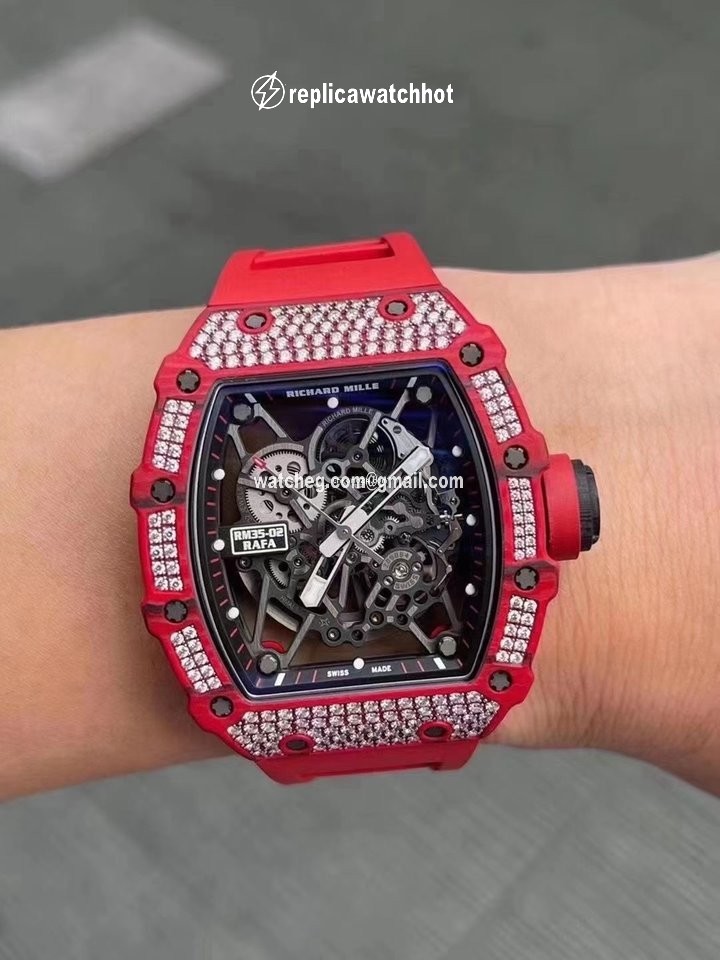 Richard Mille RM 035 Mens watch Unisex Automatic Carbon RM035-02