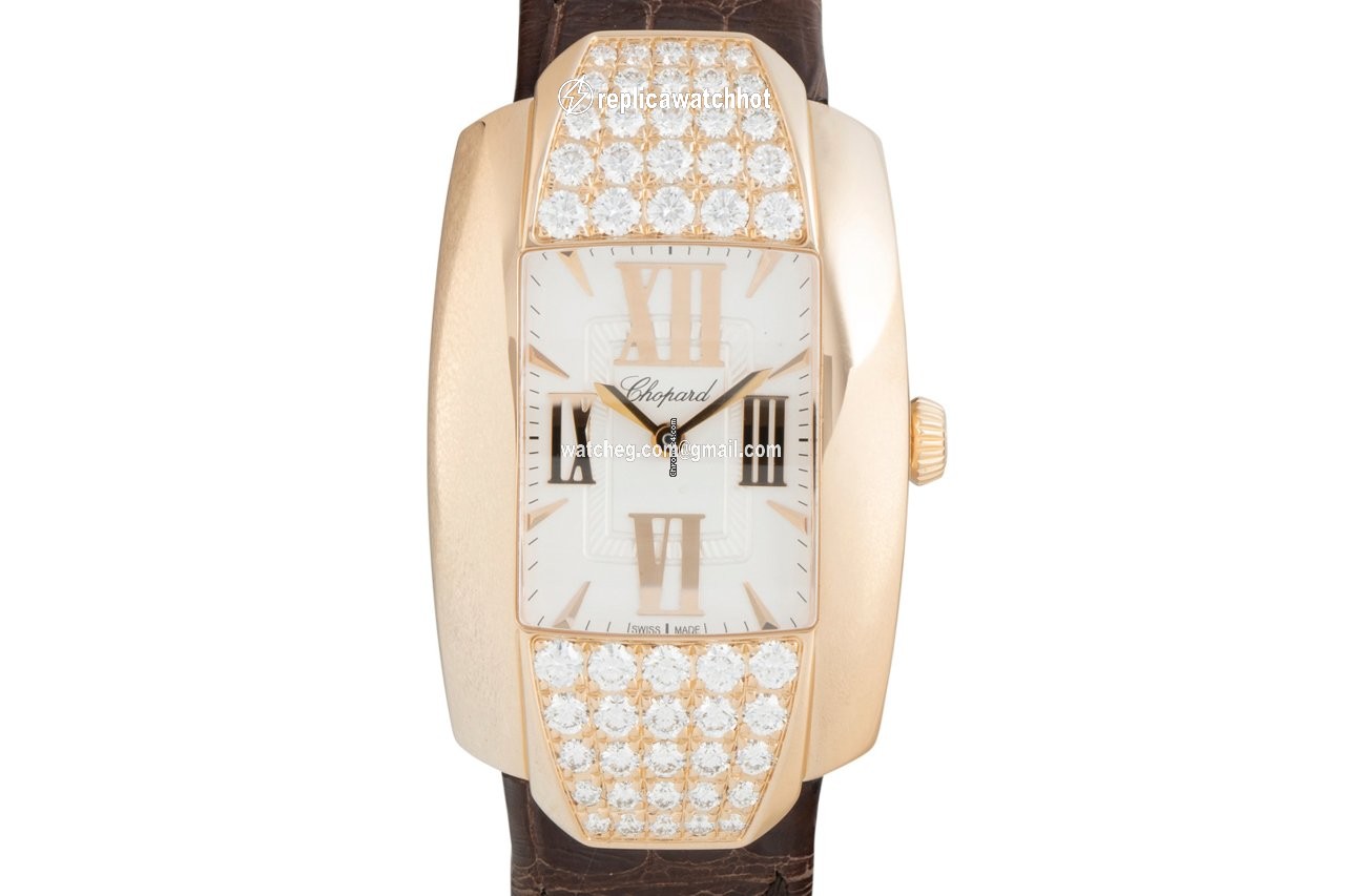 Chopard La Strada Womens watch Quartz Red gold 4585