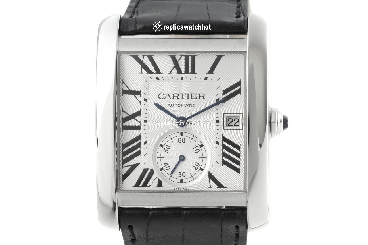 Cartier Tank MC Mens watch Unisex Automatic Steel 3589