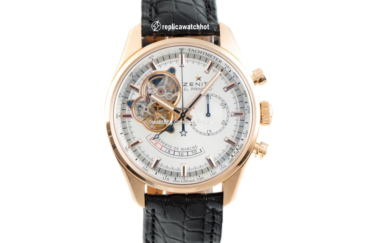 Zenith Mens watch Unisex Automatic Red gold 18.2080.4021 01.C494