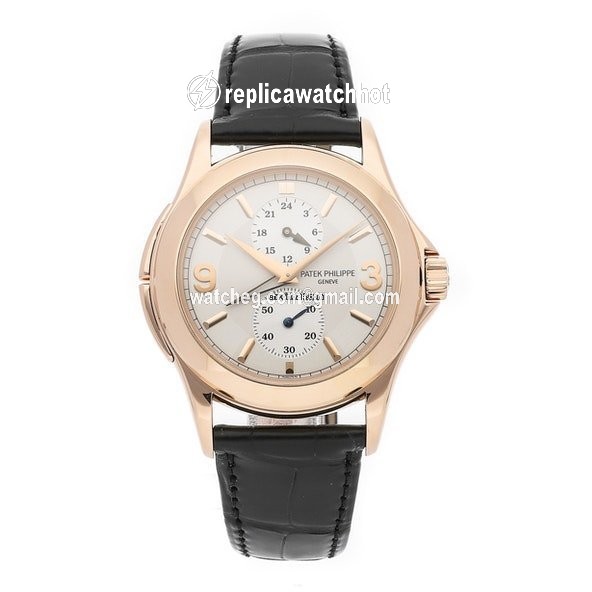 Patek Philippe Travel Time Mens watch Unisex Automatic Rose gold 5134 R-001
