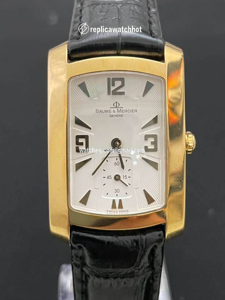 Baume & Mercier Hampton Mens watch Unisex Quartz Yellow gold MV045224
