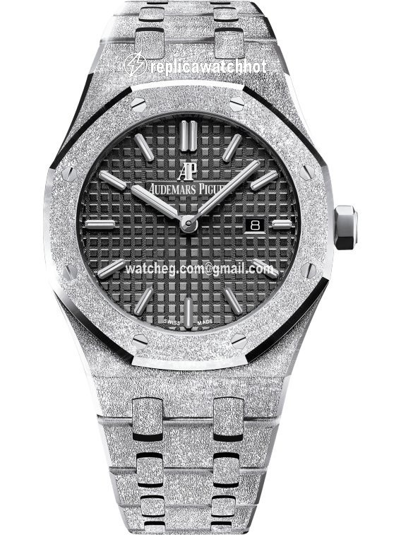 Audemars Piguet Royal Oak Lady Womens watch Quartz White gold 67653BC.GG.1263BC.02