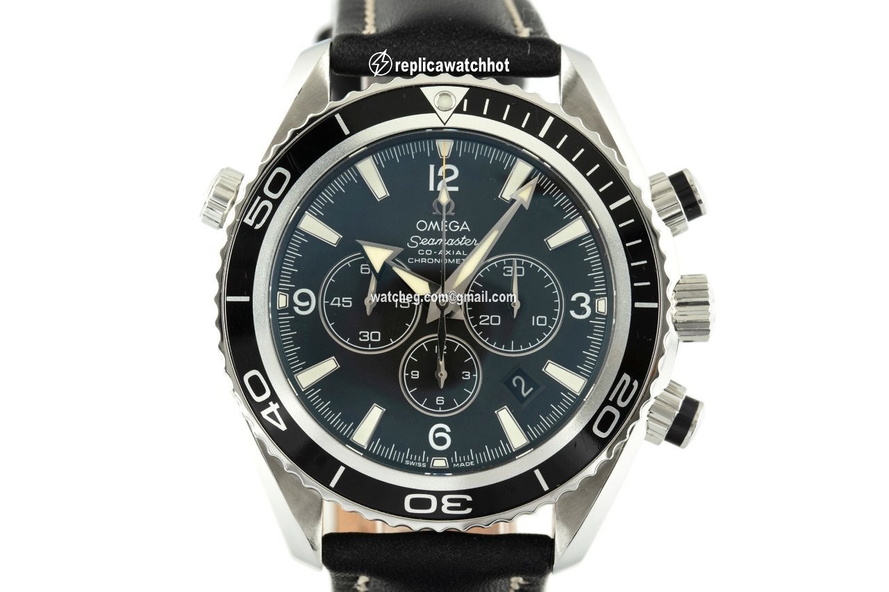 Omega Seamaster Planet Ocean Chronograph Mens watch Unisex Automatic Steel 2910.50.81