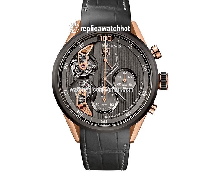 TAG Heuer Carrera Mens watch Unisex Automatic Rose gold CAR5A51.FC6331
