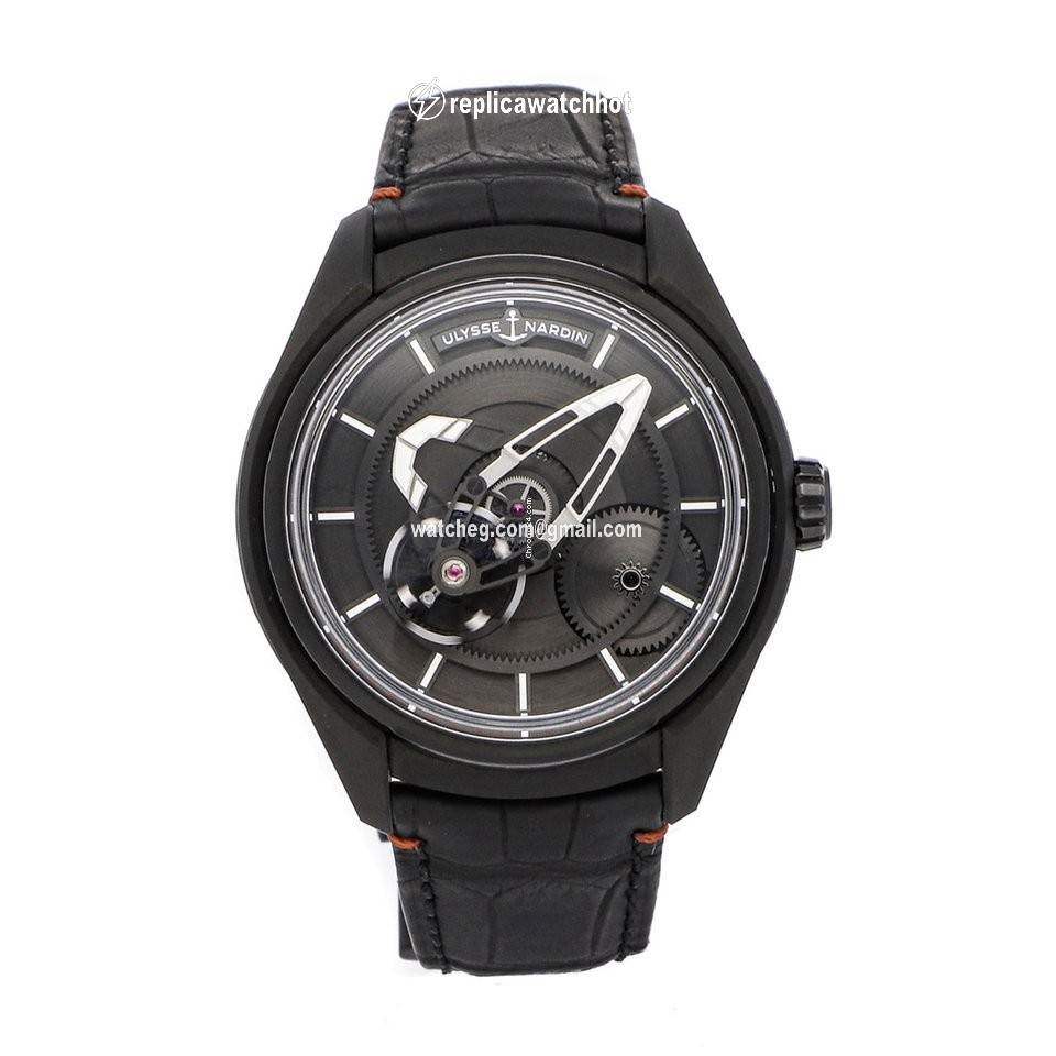 Ulysse Nardin Freak Mens watch Unisex Automatic Titanium 2303-270 BLACK
