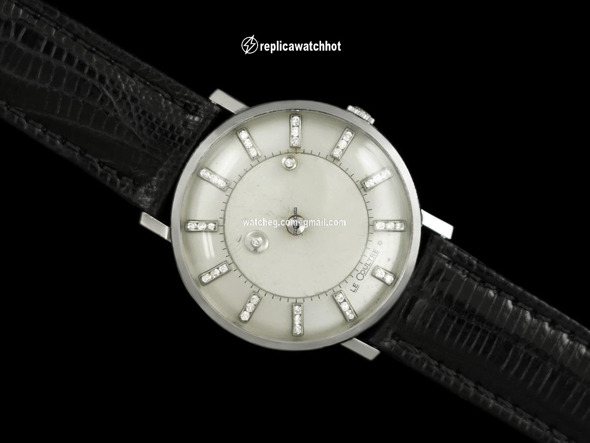 Jaeger-LeCoultre Mens watch Unisex Manual winding White gold 8237