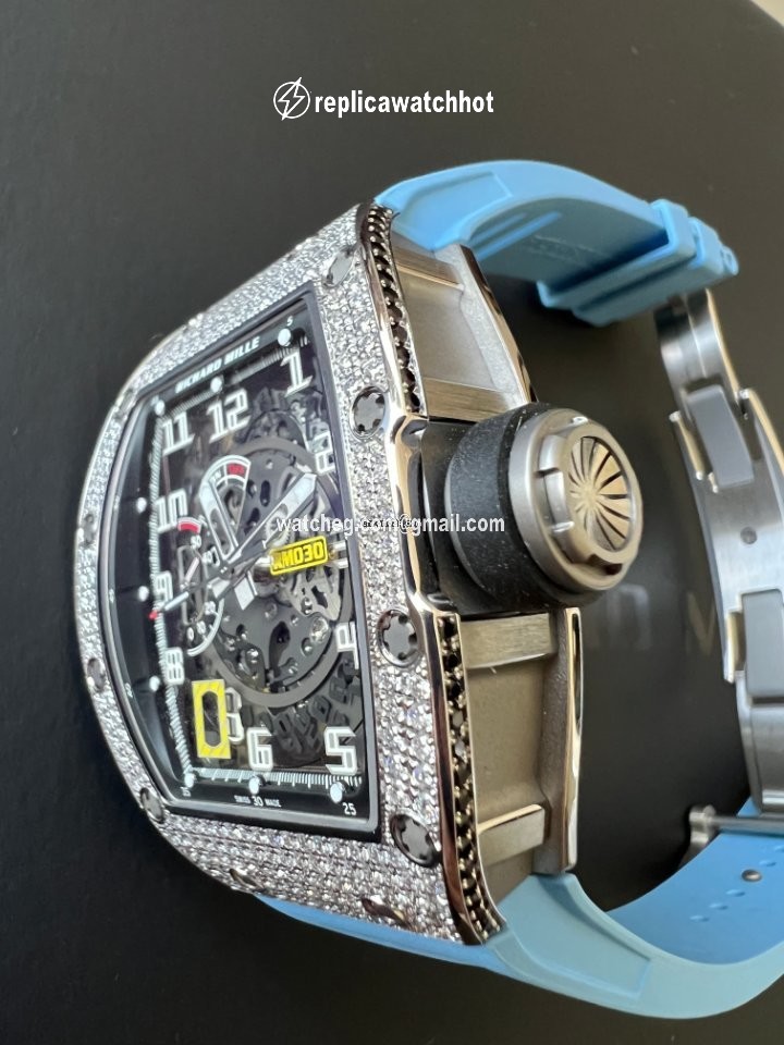 Richard Mille RM 030 Mens watch Unisex Automatic White gold RM30 WG