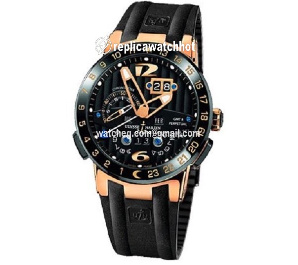Ulysse Nardin El Toro  Black Toro Mens watch Unisex Automatic Rose gold 326-02