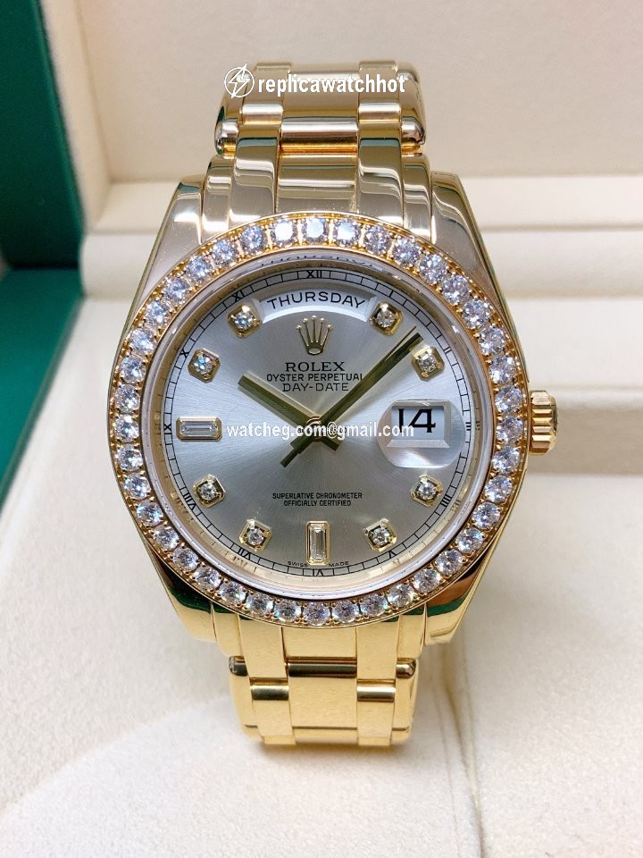 Rolex Day-Date Mens watch Unisex Yellow gold Automatic 18948