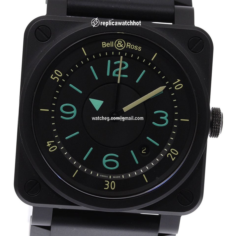 Bell & Ross BR 03-92 Ceramic Mens watch Unisex Automatic BR0392-IDC-CE SRB