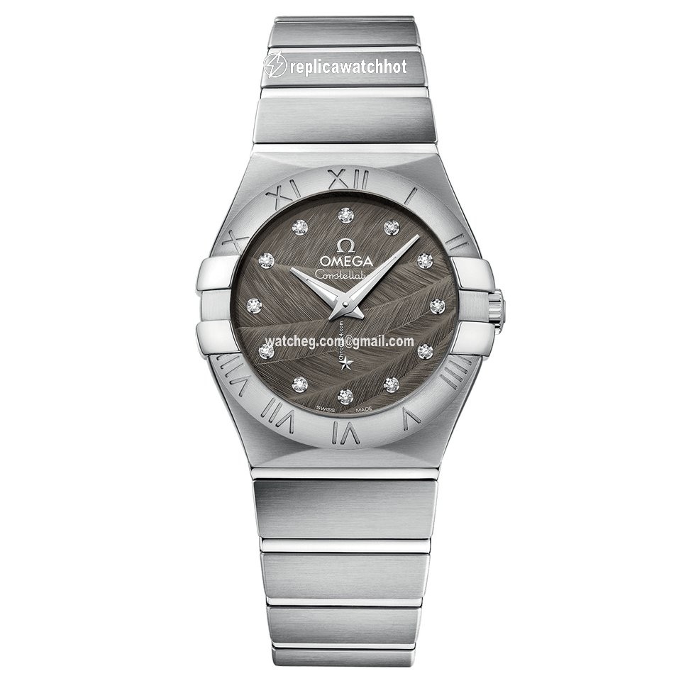 Omega Constellation Quartz Womens watch Quartz Steel 123.10.27.60.56.001