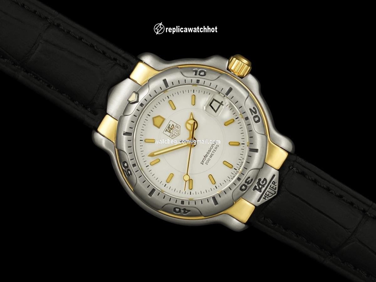 TAG Heuer 6000 Mens watch Unisex Quartz Gold Steel 8289