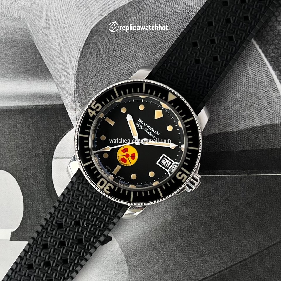 Blancpain Fifty Fathoms Mens watch Unisex Automatic Steel 5008D-1130-B64A