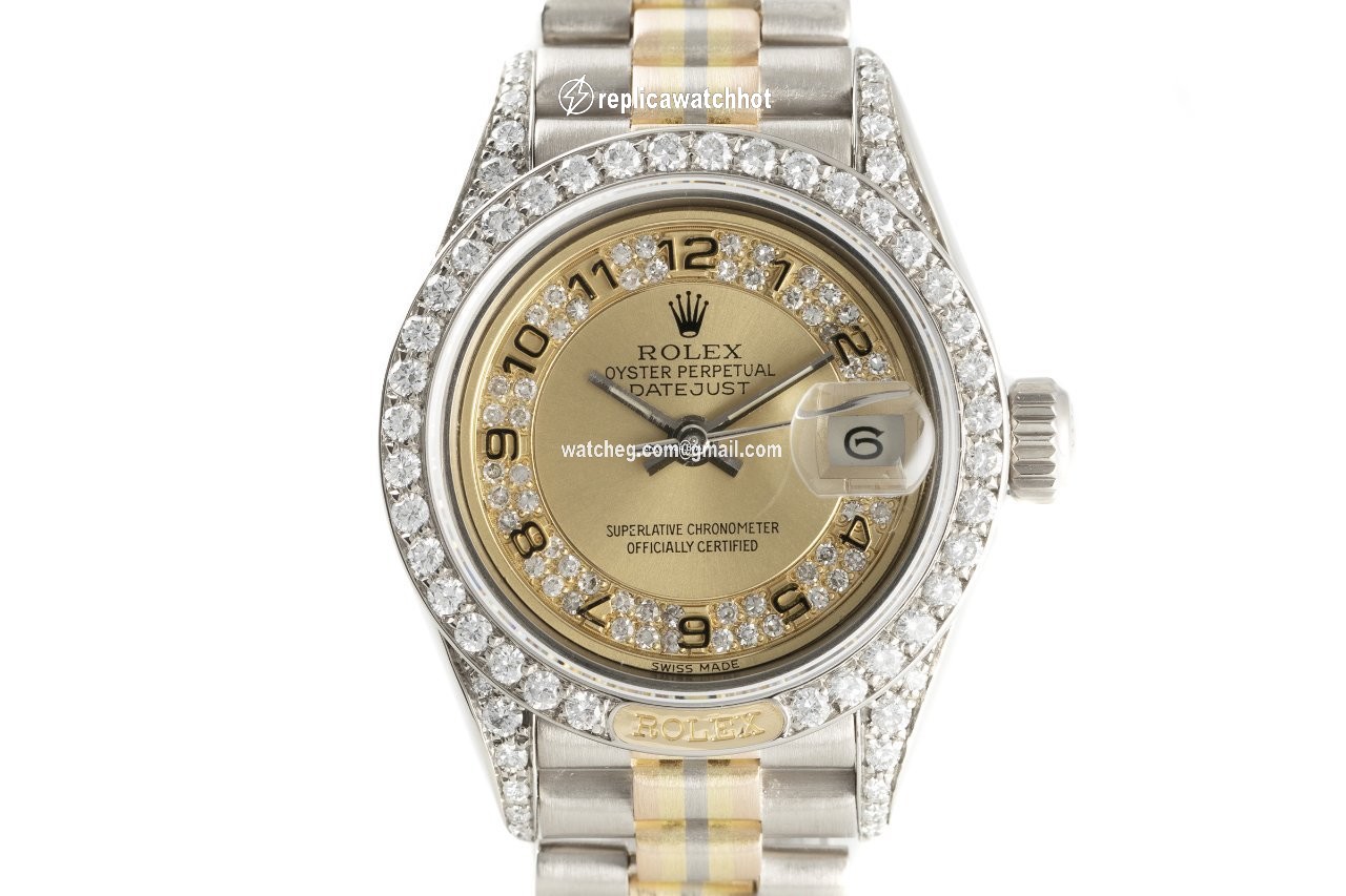 Rolex Lady-Datejust Womens watch Yellow gold Automatic 69159