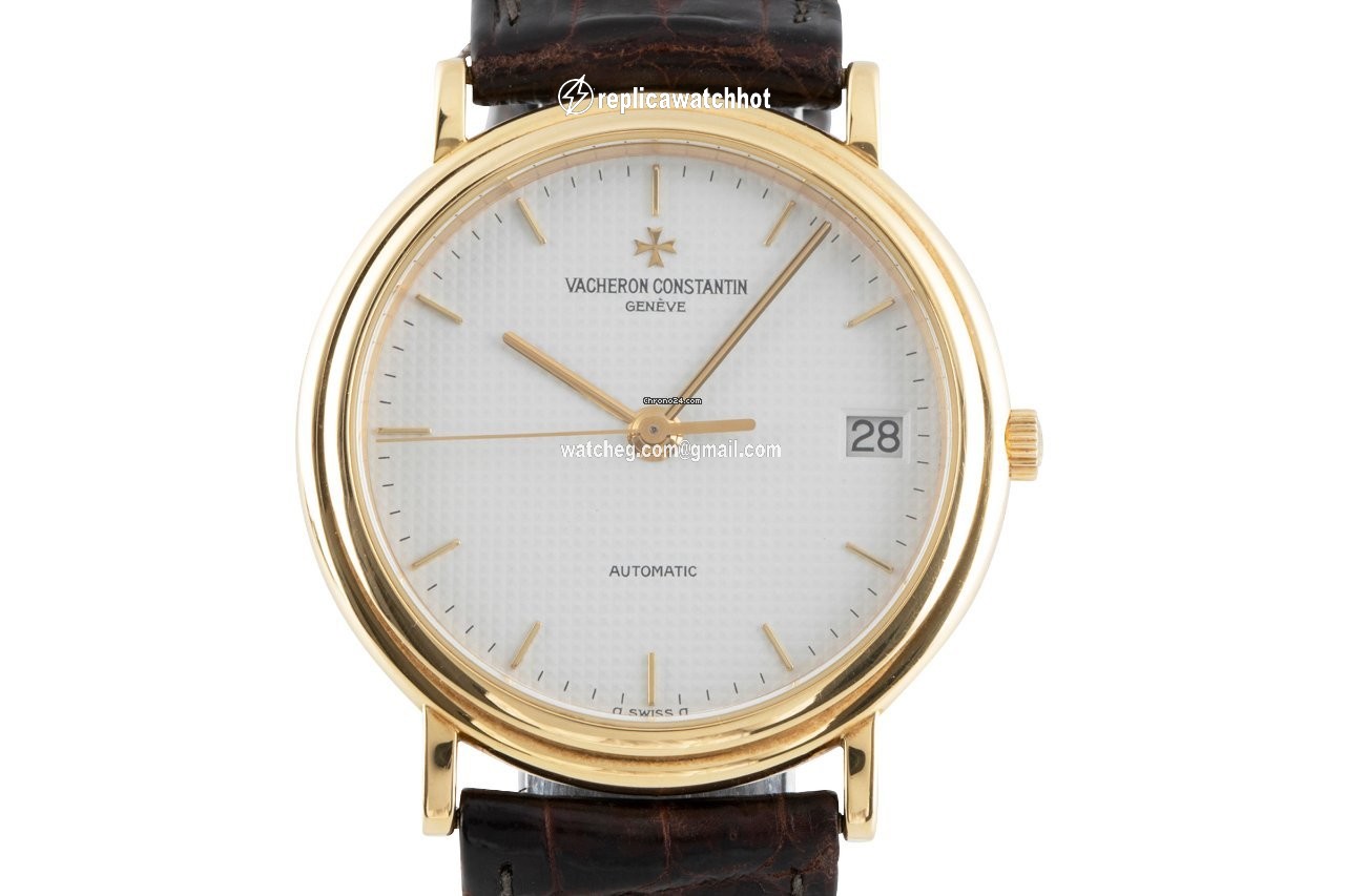 Vacheron Constantin Patrimony Mens watch Unisex Automatic Yellow gold 46014 47014