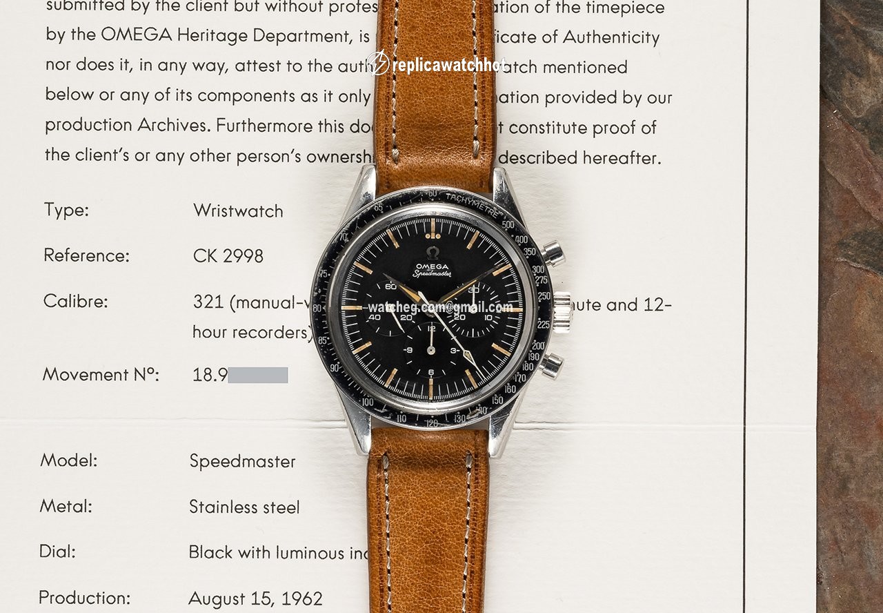 Omega Speedmaster Mens watch Unisex Manual winding Steel 2998-6