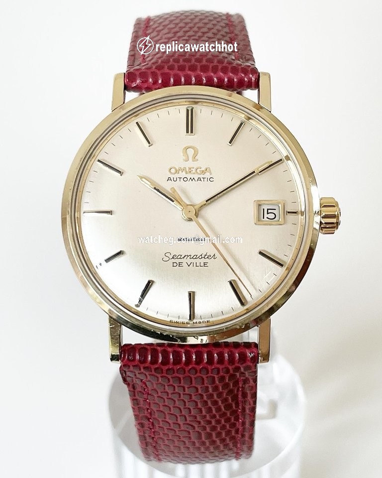 Omega Seamaster DeVille Mens watch Unisex Automatic Gold Steel 14770 62 SC