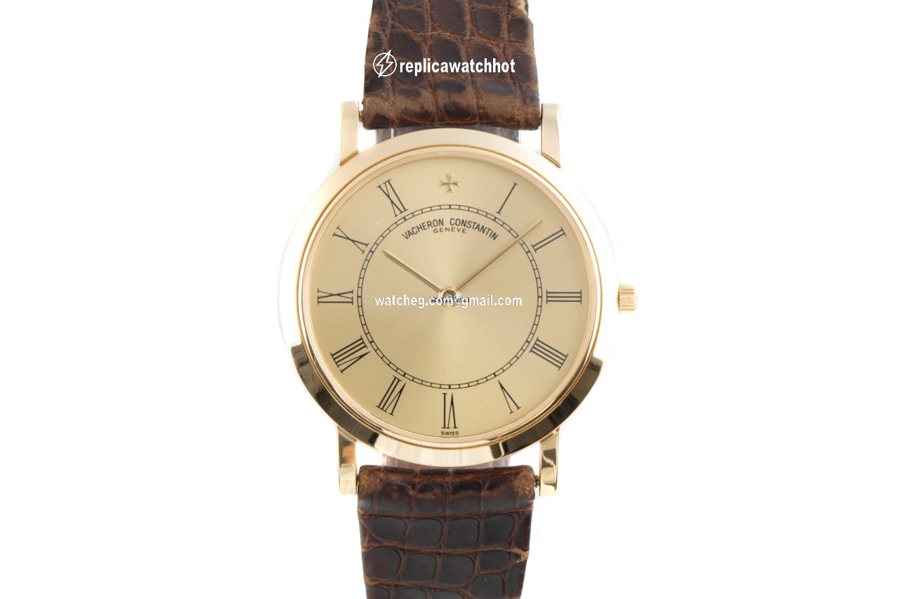 Vacheron Constantin Patrimony Mens watch Unisex Manual winding Yellow gold 34070