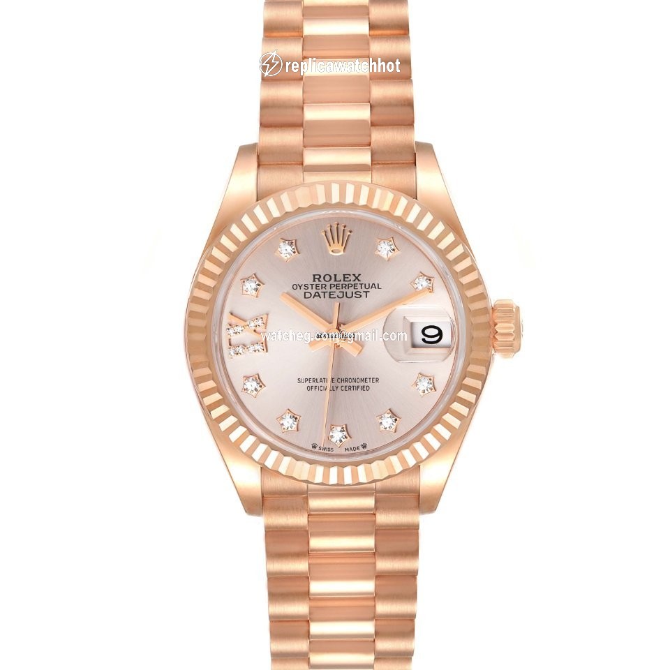 Rolex Lady-Datejust Womens watch Rose gold Automatic 279175