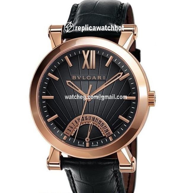 Bulgari Sotirio Mens watch Unisex Automatic Rose gold 101705