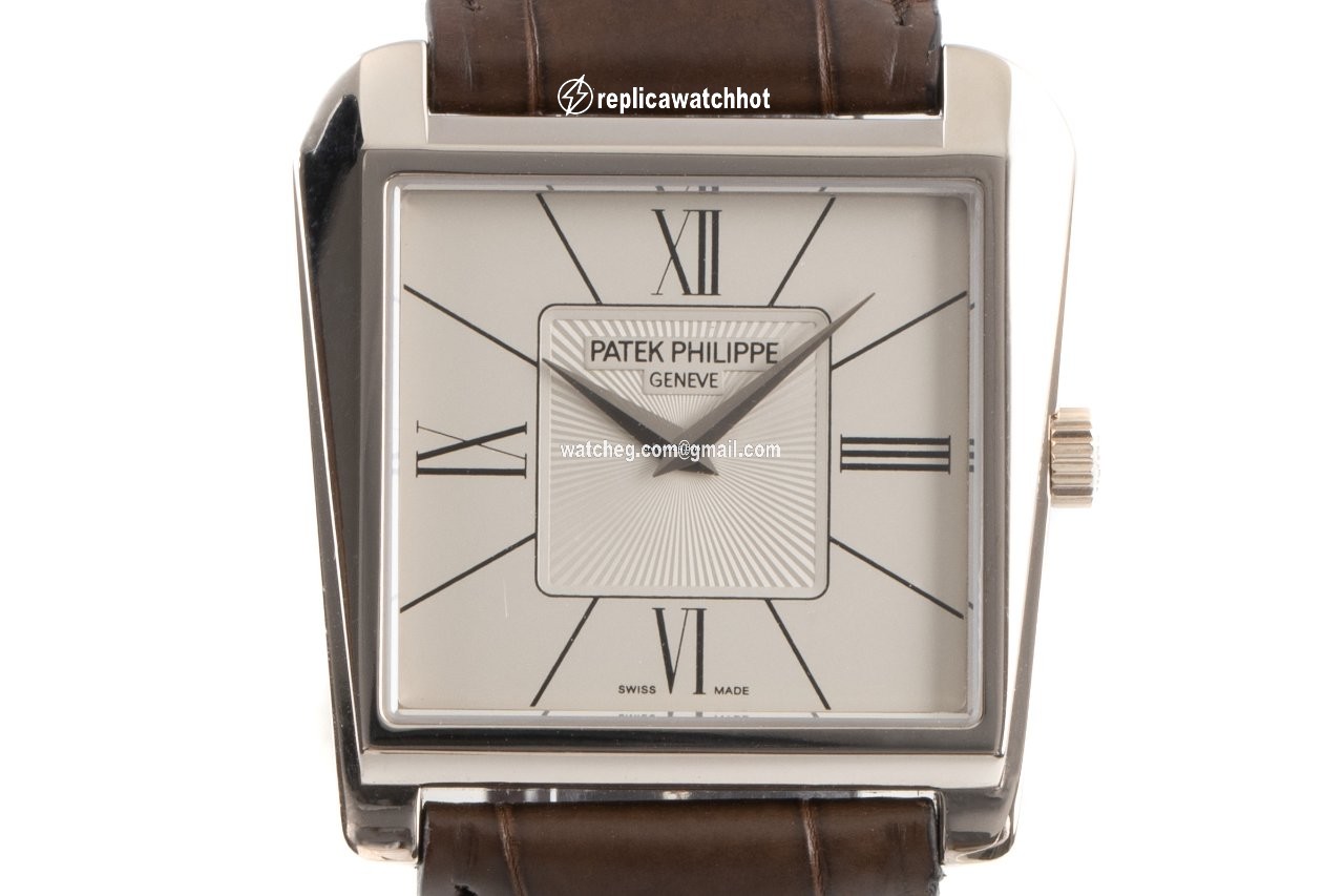 Patek Philippe Gondolo Mens watch Unisex Manual winding White gold 5489G-001
