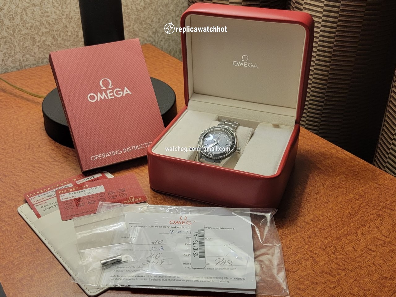 Omega Seamaster Planet Ocean Mens watch Unisex Automatic Steel 232.30.42.21.01.001