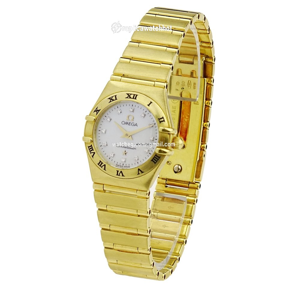 Omega Constellation Womens watch Quartz Yellow gold 1162.75.00