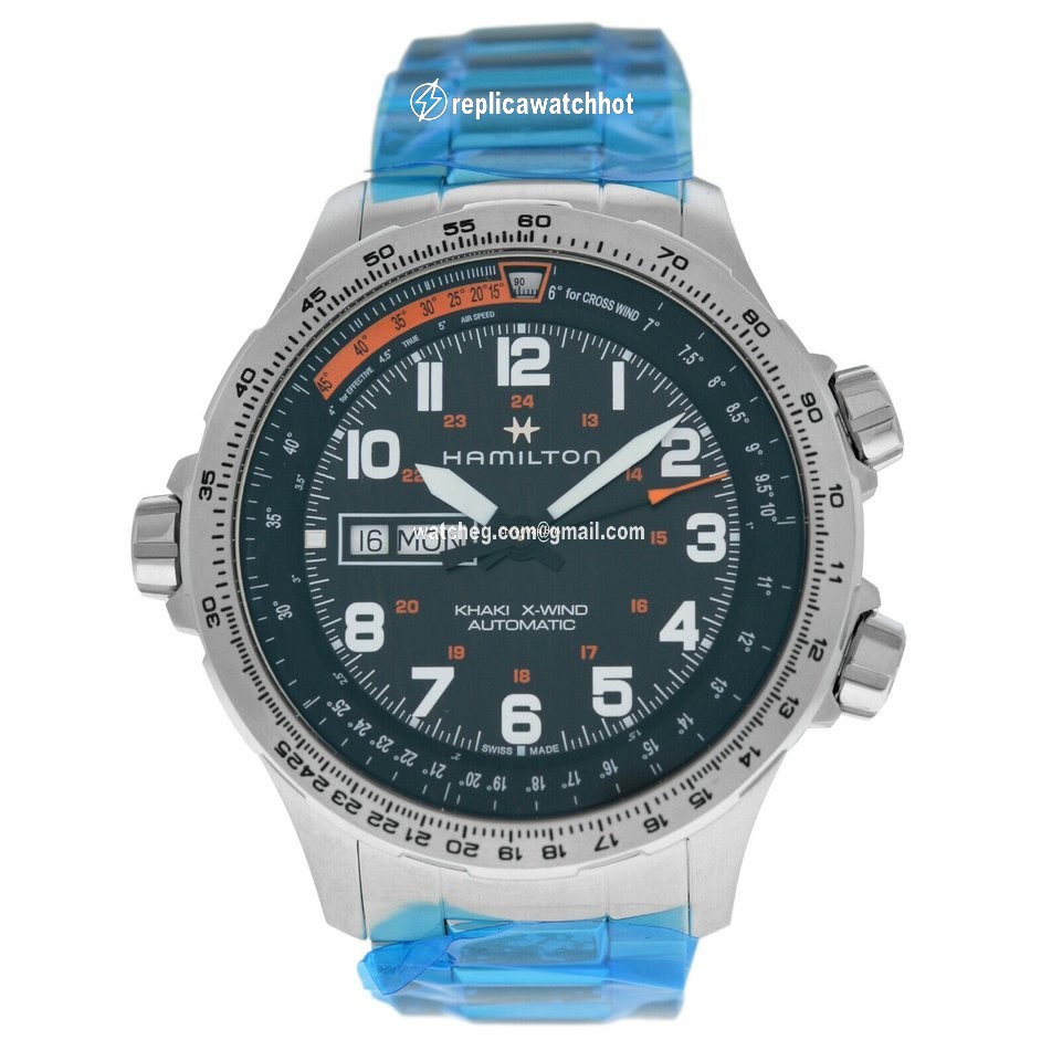 Hamilton Khaki X-Wind Mens watch Unisex Automatic Steel H77755133