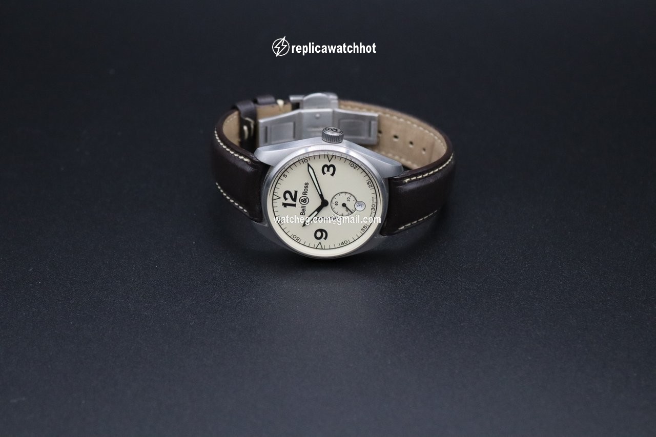 Bell & Ross BR V1 Mens watch Unisex Automatic Steel BRV123-BEI-ST SCA