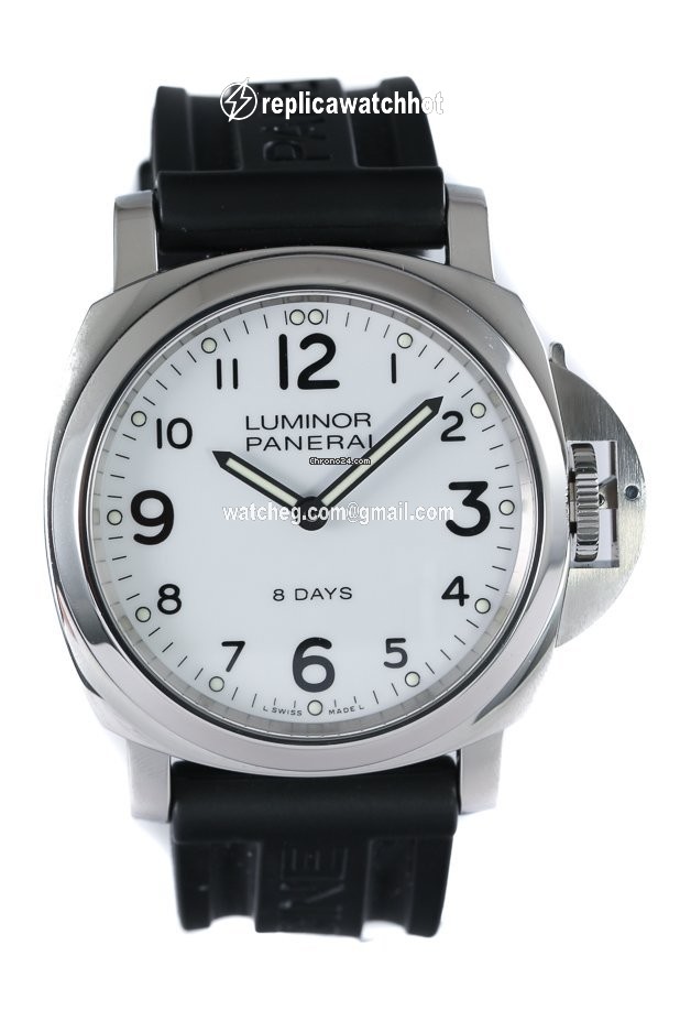 Panerai Luminor Base 8 Days Mens watch Unisex Manual winding Steel PAM 00561