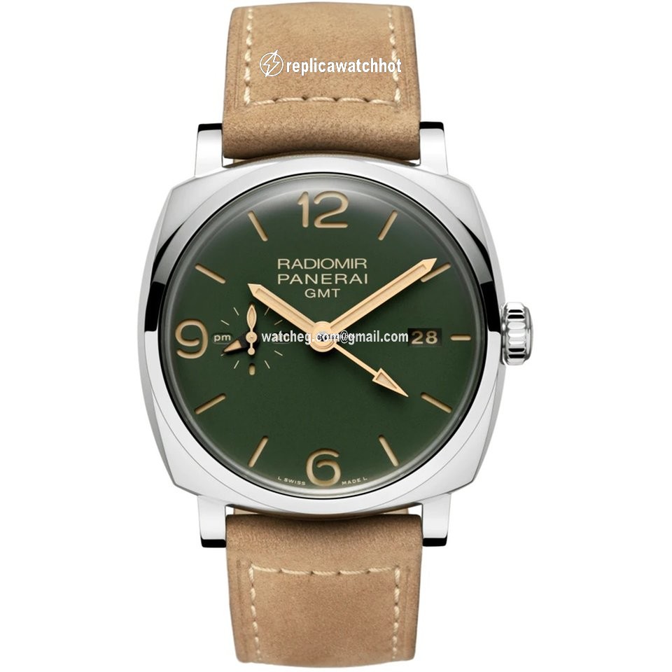 Panerai Radiomir GMT Mens watch Unisex Automatic Steel PAM 00998