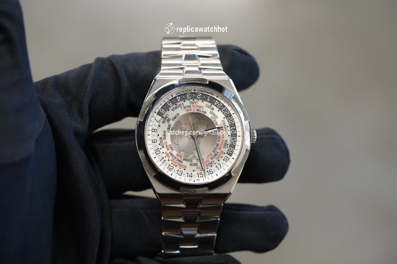 Vacheron Constantin Overseas World Time Mens watch Unisex Automatic Steel 7700V-110A-B129