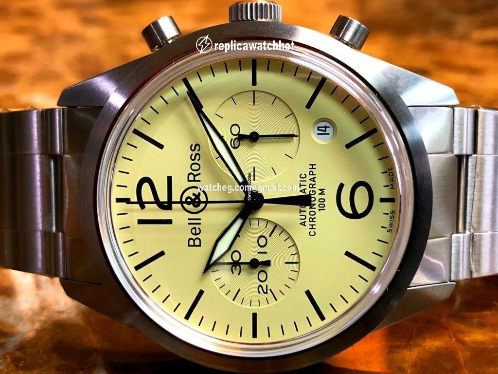 Bell & Ross BR V1 Mens watch Unisex Automatic Steel BRV126-BEI-ST SST