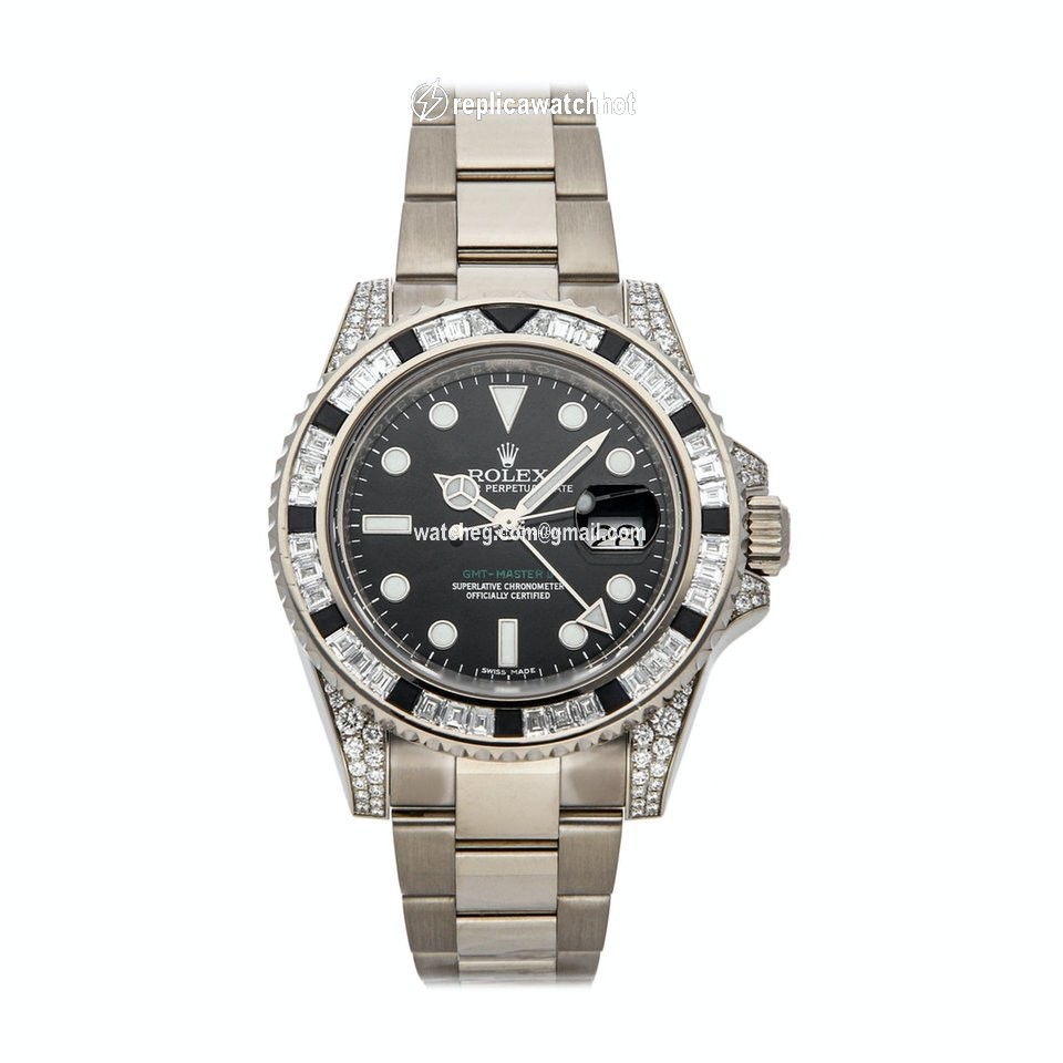 Rolex GMT-Master II Mens watch Unisex White gold Automatic 116759SANR