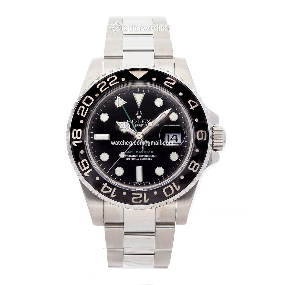 Rolex GMT-Master II Mens watch Unisex Steel Automatic 116710LN-0001