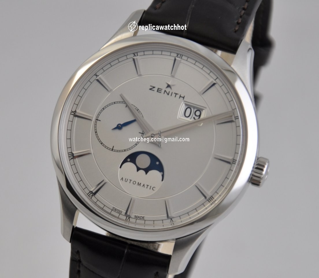 Zenith Captain Moonphase Mens watch Unisex Automatic Steel 03.2143.691 01.C498