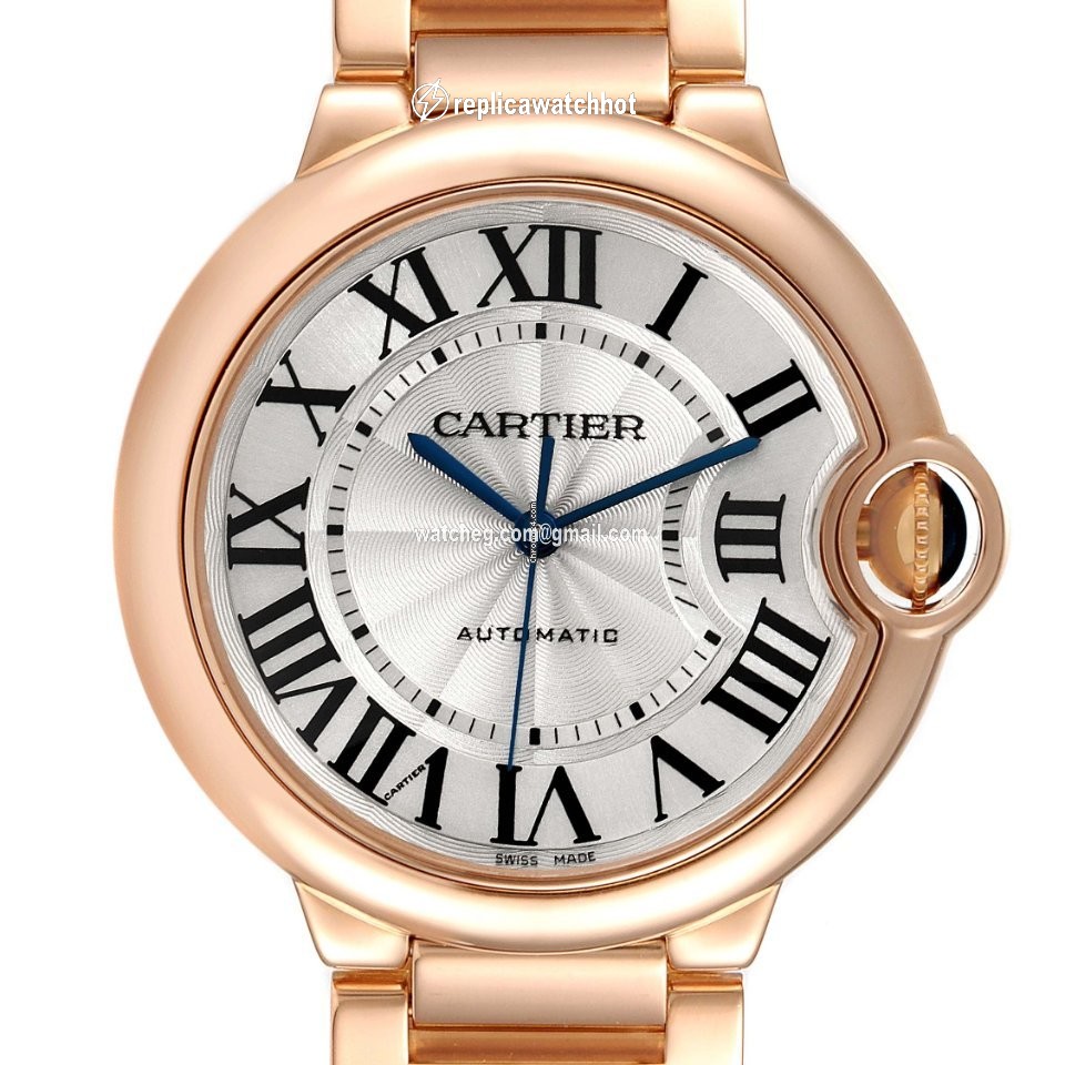Cartier Ballon Bleu 36mm Womens watch Automatic Rose gold W69004Z2