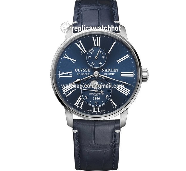 Ulysse Nardin Marine Torpilleur Mens watch Unisex Automatic Steel 1193-310LE-3A-175 1A