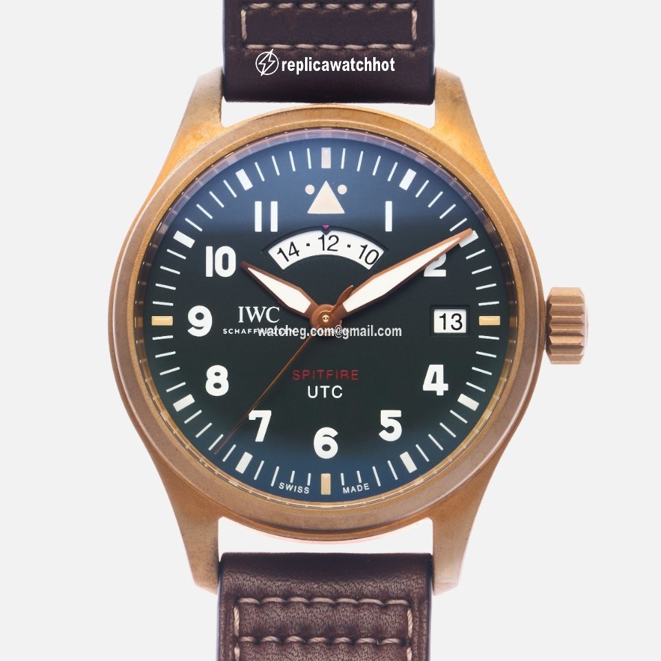 IWC Pilot Spitfire UTC Mens watch Unisex Automatic Bronze IW327101