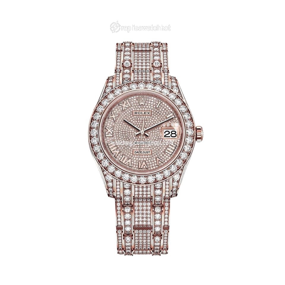 Rolex Pearlmaster Womens watch Rose gold Automatic 86405RBR