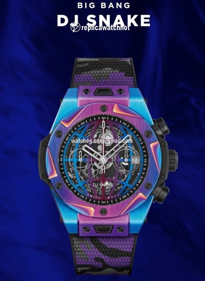 Hublot Mens watch Unisex Manual winding Titanium 411.NN.0179.RX.DJS21
