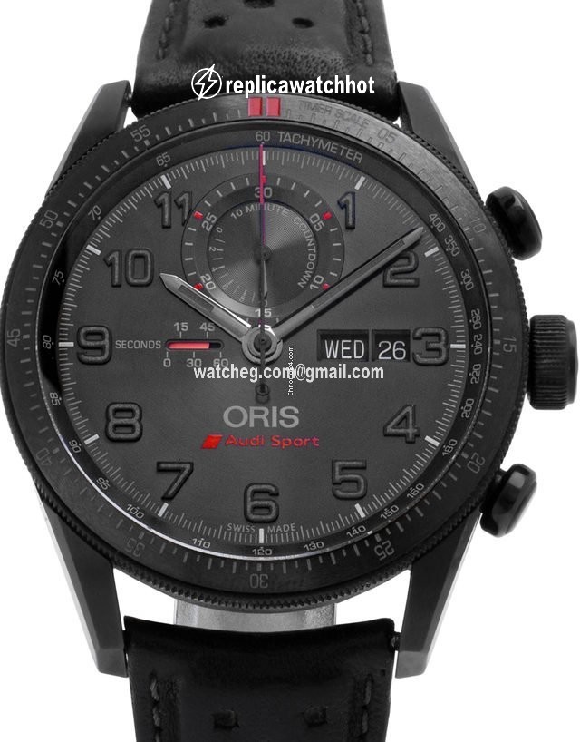 Oris Audi Sport Mens watch Unisex Automatic Titanium 01 778 7661 7784-SET LS