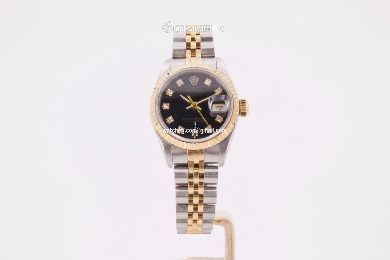 Rolex Lady-Datejust Womens watch Gold Steel Automatic 69173G