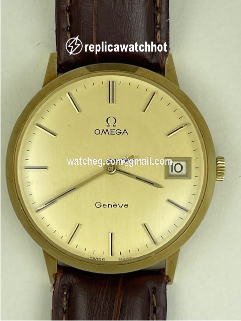 Omega Geneve Mens watch Unisex Manual winding Yellow gold 132 051