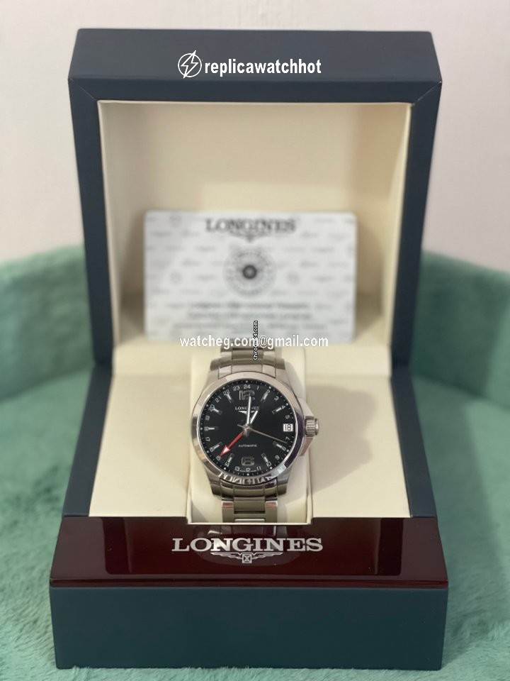 Longines Conquest Mens watch Unisex Automatic Steel L3.687.4.56.6
