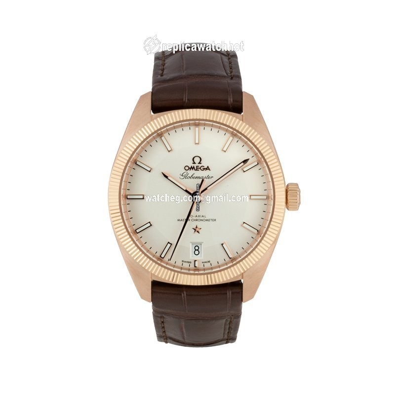 Omega Globemaster Mens watch Unisex Automatic Rose gold 130.53.39.21.02.001